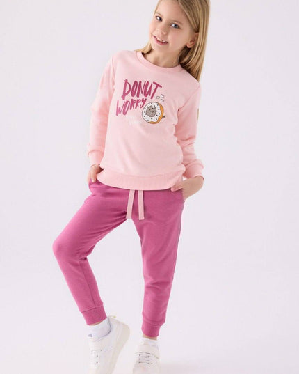 Very warm and stylish Two Piece Set, with a Fleece lining