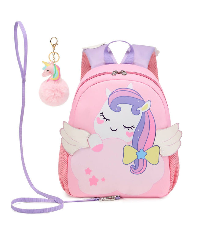 Magical Toddler Cartoon Backpack with Safety Strap