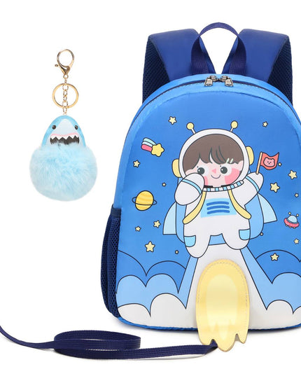 Quality Toddler Cartoon Backpack with Safety Strap