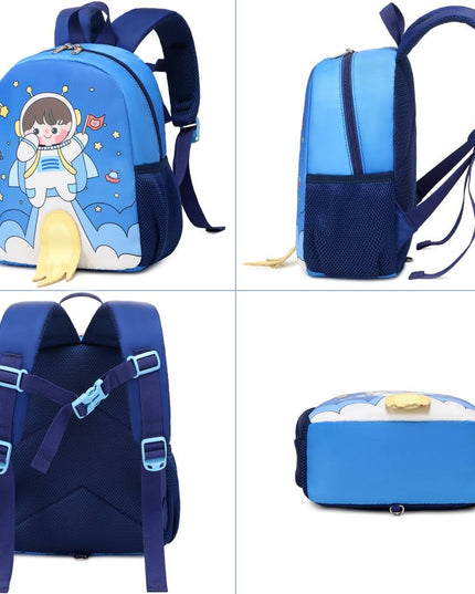 Quality Toddler Cartoon Backpack with Safety Strap