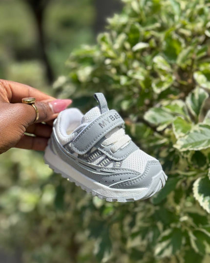 Toddlers Pre-Walker Sneakers with Velcro Strap - Soft Sole First Walking Shoes for Infants & Toddlers - MY2411