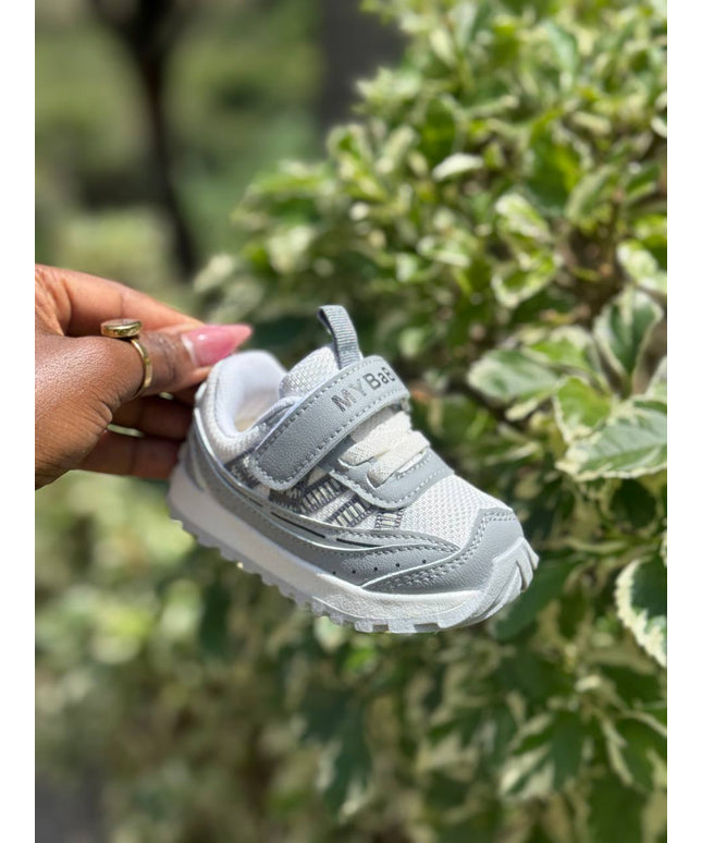 Toddlers Pre-Walker Sneakers with Velcro Strap - Soft Sole First Walking Shoes for Infants & Toddlers - MY 2411