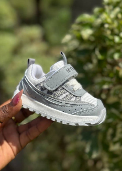 Toddlers Pre-Walker Sneakers with Velcro Strap - Soft Sole First Walking Shoes for Infants & Toddlers - MY2411