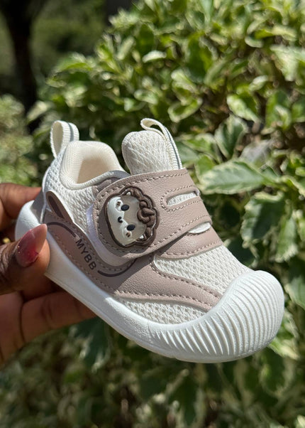Unisex Baby Prewalker Shoes -MY248 - Soft Sole First Walking Sneakers with Velcro Strap & Cute Character Design