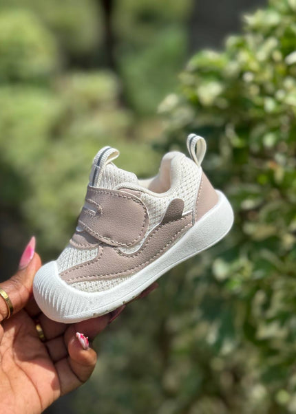 Unisex Baby Prewalker Shoes -MY248 - Soft Sole First Walking Sneakers with Velcro Strap & Cute Character Design