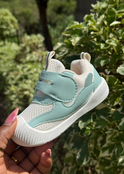 Unisex Baby Prewalker Shoes -MY248 - Soft Sole First Walking Sneakers with Velcro Strap & Cute Character Design