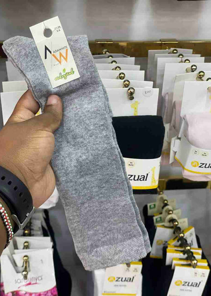 Adawhite Long School Socks
