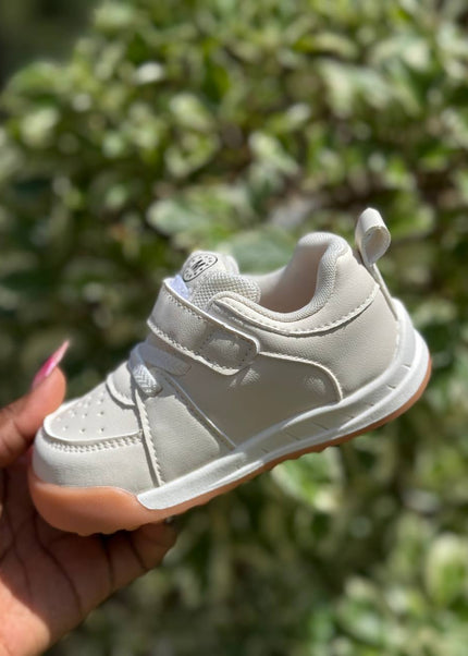 Unisex Baby Prewalker Shoes - Soft Sole First Walking Sneakers with Velcro Strap & Cute Character Design - BM801