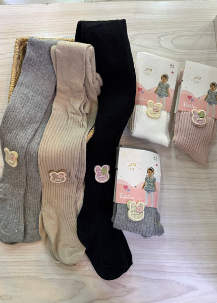 Girls Baby Stockings – Soft Cotton & Spandex Tights