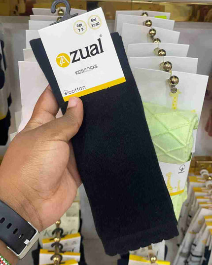 Cotton Zual Long School Socks