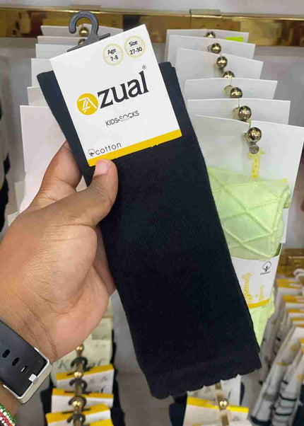 Cotton Zual Long School Socks