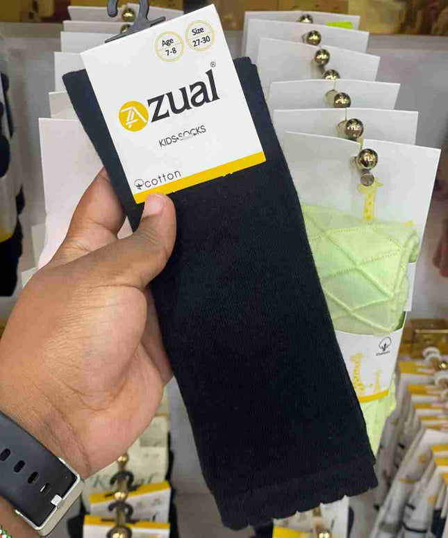 Cotton Zual Long School Socks