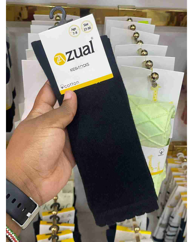 Cotton Zual Long School Socks