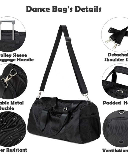 Multi Pocket Duffle Bag - Swimming, Travel & Gym Organizer bag