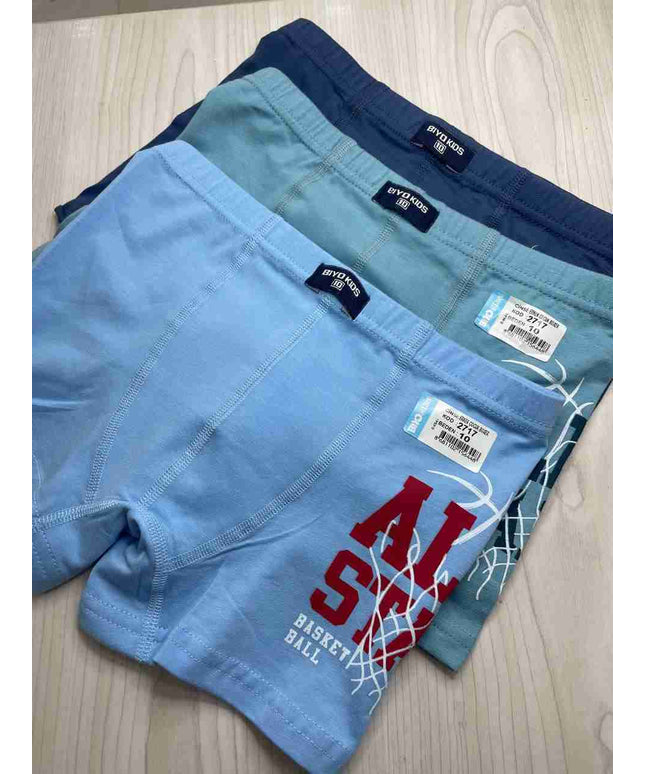 Domi 3 Pack Boys Cotton Boxers
