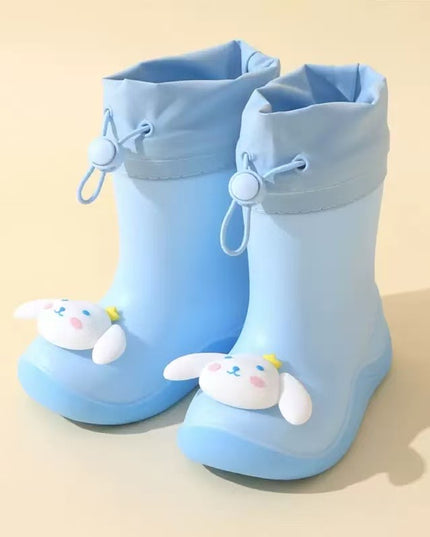 Kids Rainboots with Cute Cartoon Characters