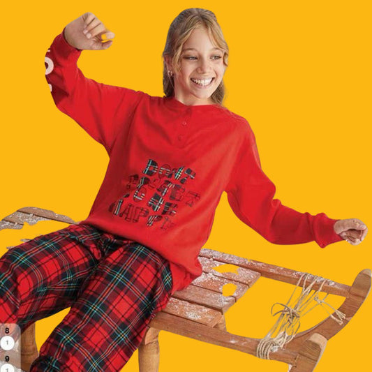 Girl's Quality Christmas Pajamas