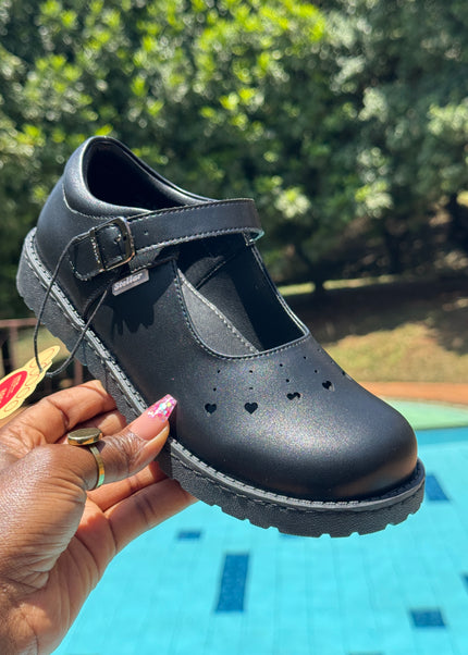 Stellar Steps Girls Matte School Shoe - 942-432