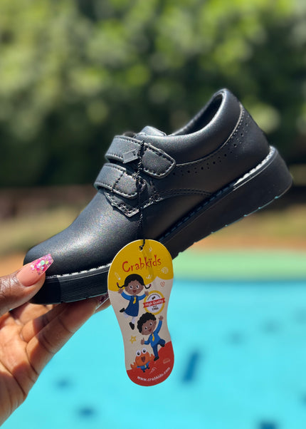 Crabkids Boys Matte School Shoe - 618534