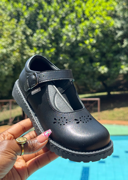 Stellar Steps Girls Matte School Shoes - 942-429