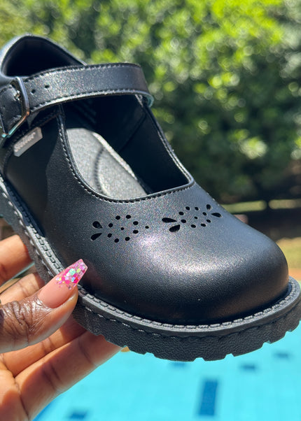 Stellar Steps Girls Matte School Shoes - 942-429
