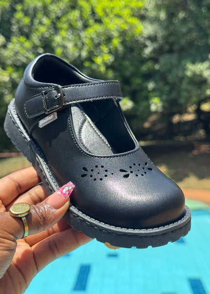 Stellar Steps Girls Matte School Shoe - 942-428