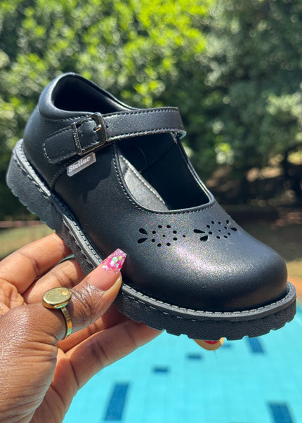 Stellar Steps Girls Matte School Shoe - 942-428