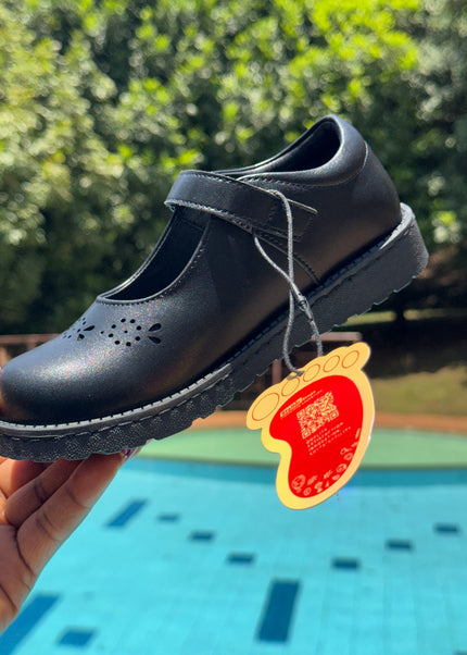 Stellar Steps Girls Matte School Shoe - 942-428