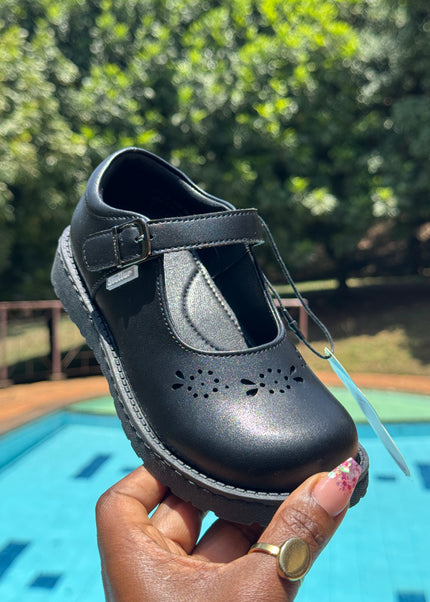 Stellar Steps Girls Matte School Shoe - 942-428