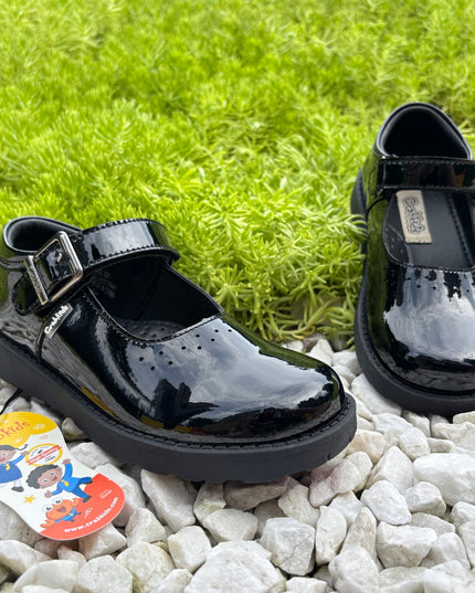 Crakids Girls Wetlook Light School Shoes – Durable, Easy to Maintain, Back to School Kenya - P617431