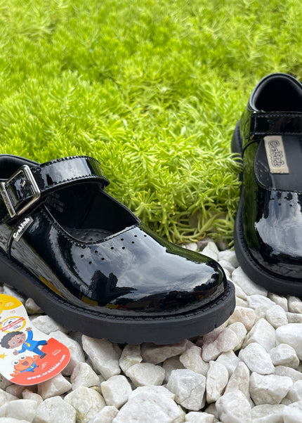 Crakids Girls Wetlook Light School Shoes – Durable, Easy to Maintain, Back to School Kenya - P617431