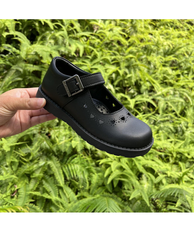 Crabkids Girls Matte Light School Shoes – Durable, Easy to Maintain, Back to School Kenya - 617418