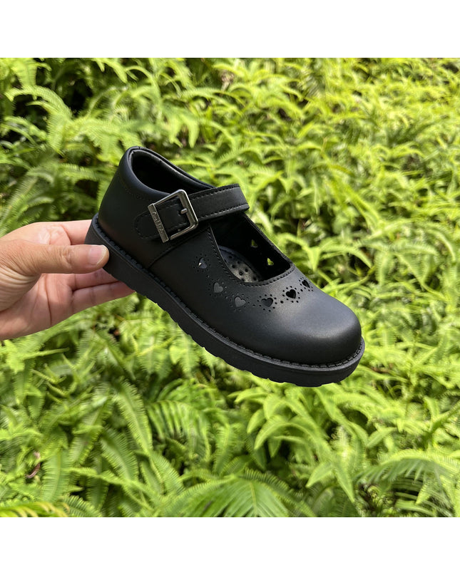 Crabkids Girls Matte Light School Shoes – Durable, Easy to Maintain, Back to School Kenya - 617418