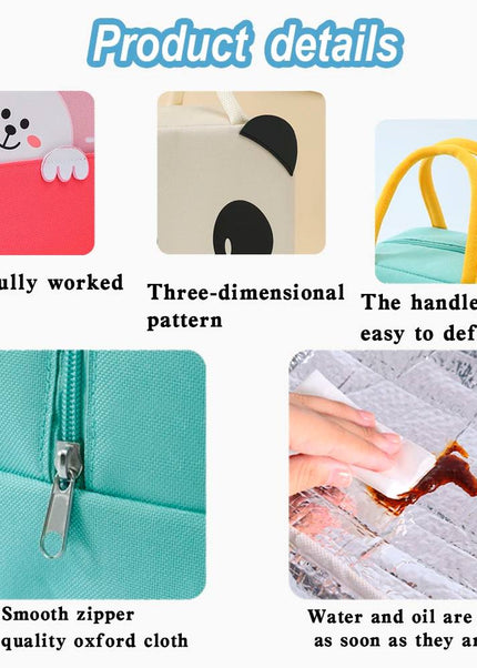 Kids Tote Lunch Bag