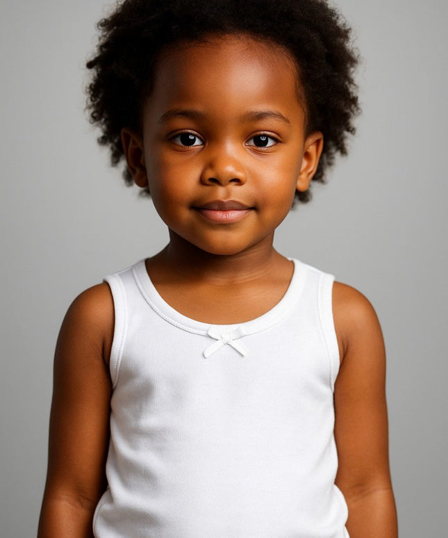 Cotton Girls Vests