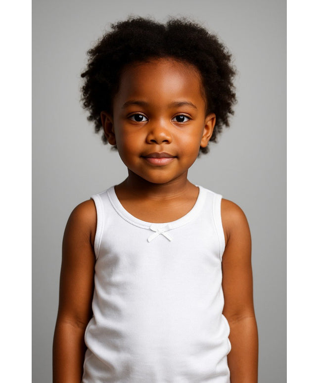 Cotton Girls Vests