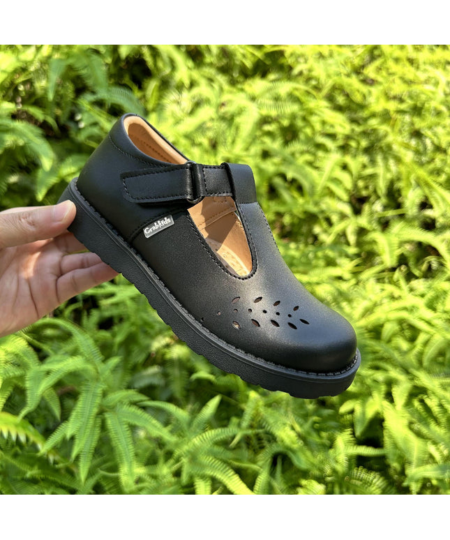 Crabkids Girls Matte School Shoes - 617439