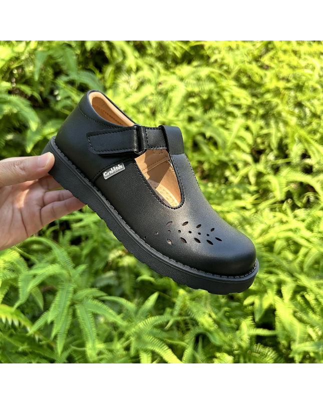 Crabkids Girls Matte School Shoes - 617439