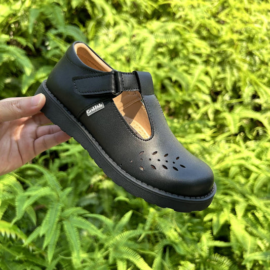 Crabkids Girls Matte School Shoes - 617439