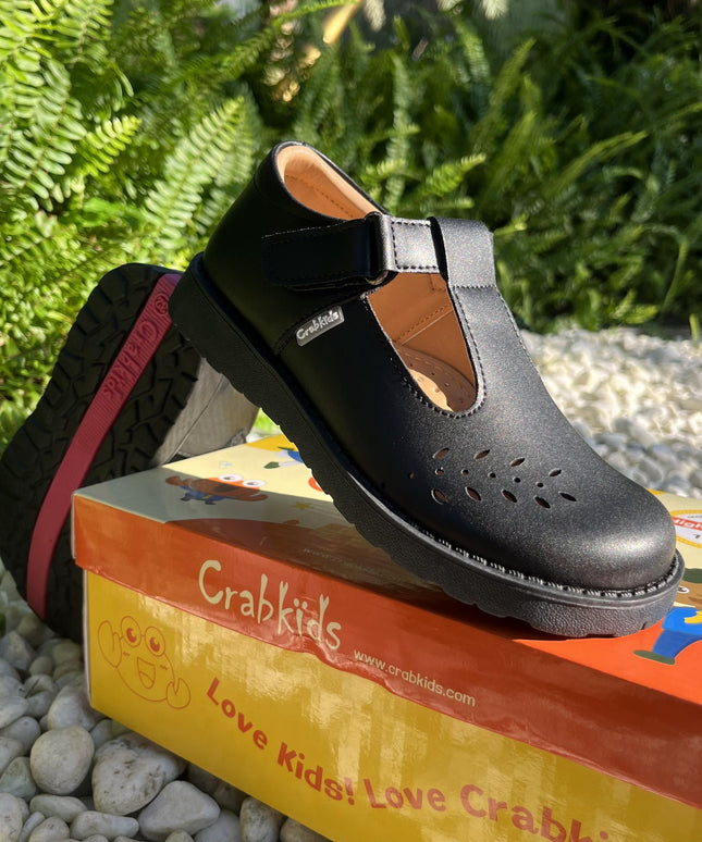 Crabkids Girls Matte School Shoes - 617439