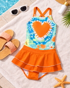 Orange Floral