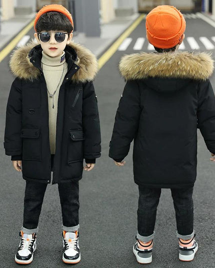 Boys Cold Season Parka Jacket – Waterproof, Warm & Quality and super Stylish Kids Jacket
