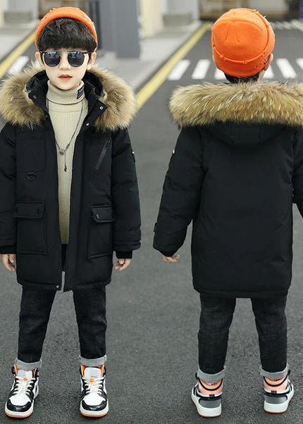 Boys Cold Season Parka Jacket – Waterproof, Warm & Quality and super Stylish Kids Jacket