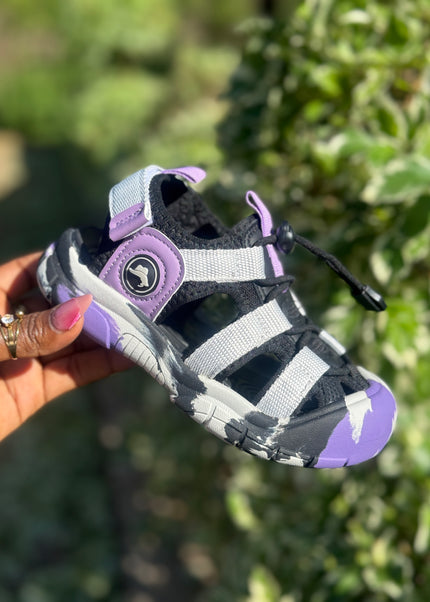 PD856 - Unisex Kids Casual Open Sneakers - Comfortable Active Sports Shoes