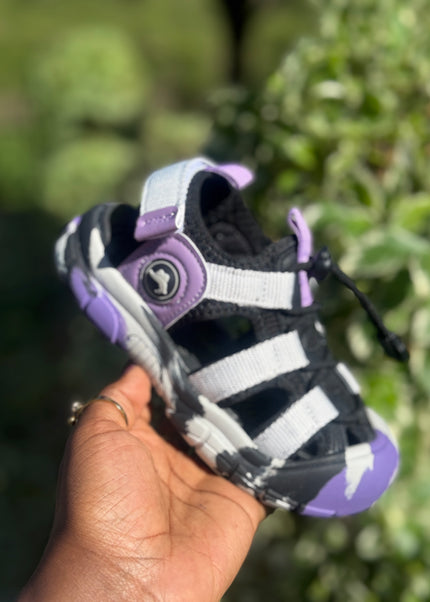 PD856 - Unisex Kids Casual Open Sneakers - Comfortable Active Sports Shoes