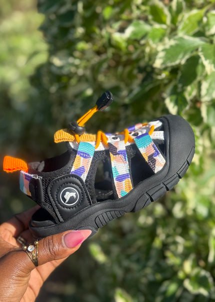 PD856 - Unisex Kids Casual Open Sneakers - Comfortable Active Sports Shoes