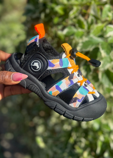 PD856 - Unisex Kids Casual Open Sneakers - Comfortable Active Sports Shoes