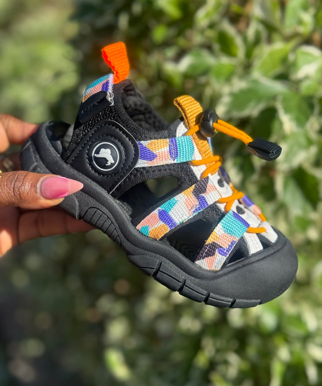 PD856 - Unisex Kids Casual Open Sneakers - Comfortable Active Sports Shoes