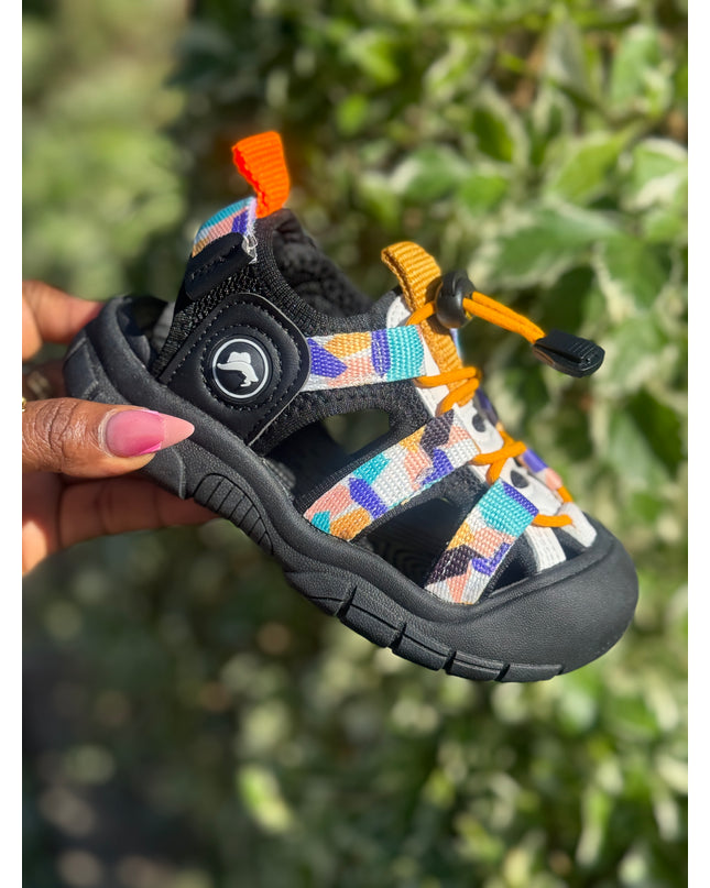 PD856 - Unisex Kids Casual Open Sneakers - Comfortable Active Sports Shoes
