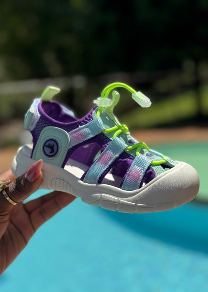 PD856 - Unisex Kids Casual Open Sneakers - Comfortable Active Sports Shoes
